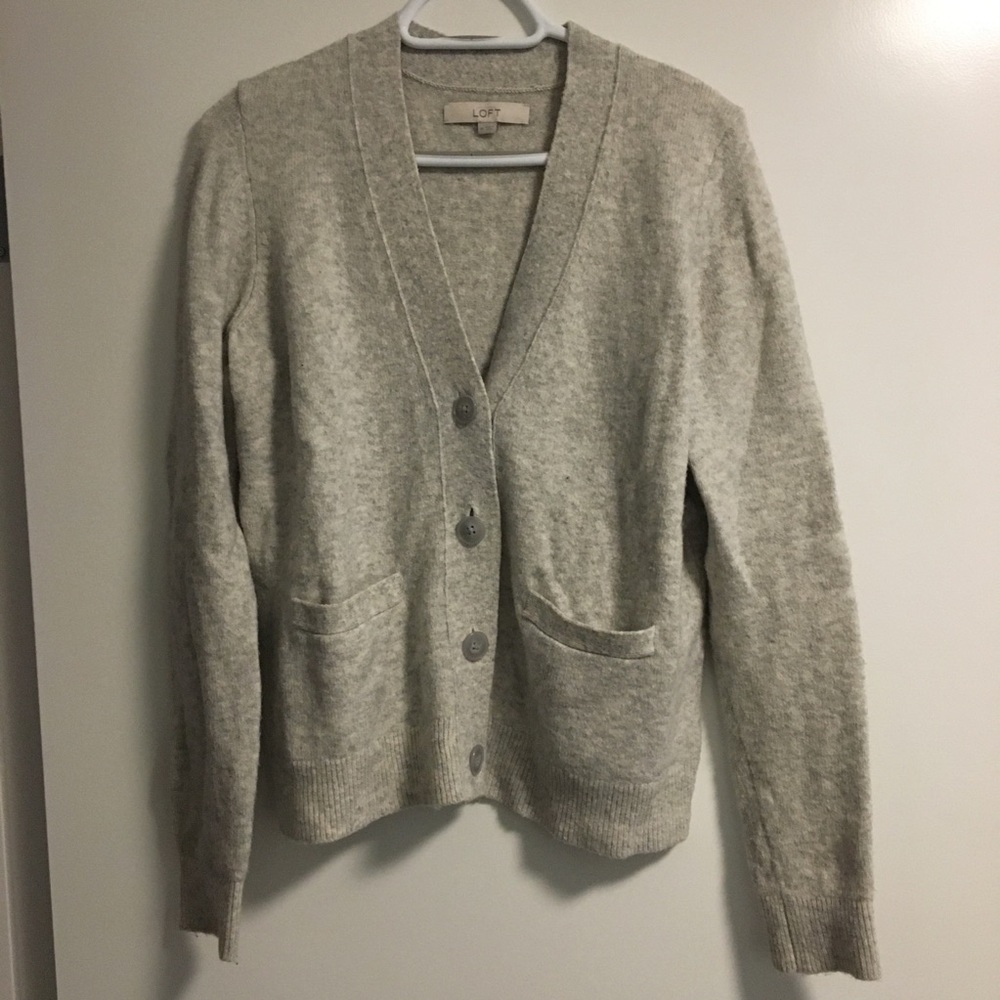 Loft Button Up Cardigan